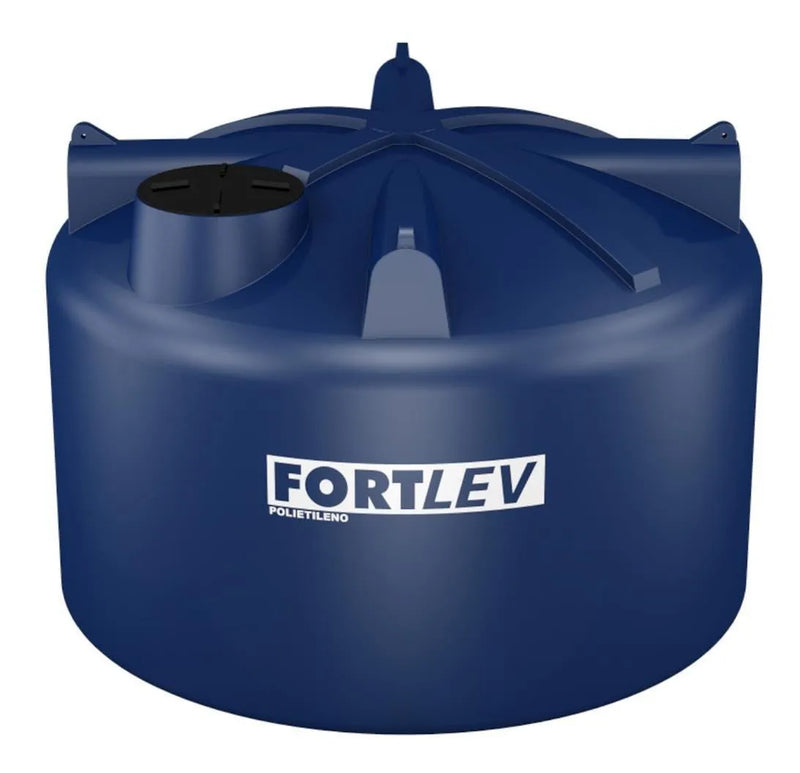 Tanque de água vertical polietileno 10000L azul